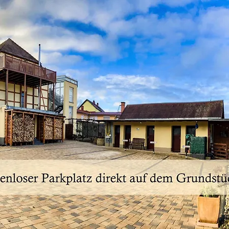 Ferienwohnung Auszeit Am Kurpark Bad Berka - Laue Sommerabende Geniessen! # Balkon # Ruhige Lage # Gratis Parkplatz & Wlan # Naehe Weimar, Erfurt # Weimarer Land * Bad Berka