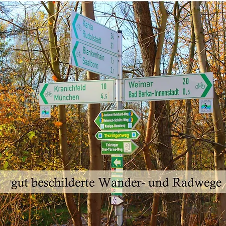 Auszeit Am Kurpark # Balkon # Ruhige Lage # Gratis Parkplatz & Wlan # Weimarer Land # Nahe Weimar & Erfurt