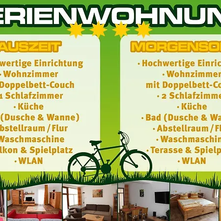 Apartment Auszeit Am Kurpark - Balkon - Ruhige Lage- Gratis Parkplatz & Wlan *