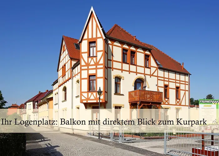 Διαμέρισμα Auszeit Am Kurpark - Auch Im Fruehling Toll! # Balkon # Ruhige Lage # Gratis Parkplatz & Wlan # Naehe Weimar # Weimarer Land
