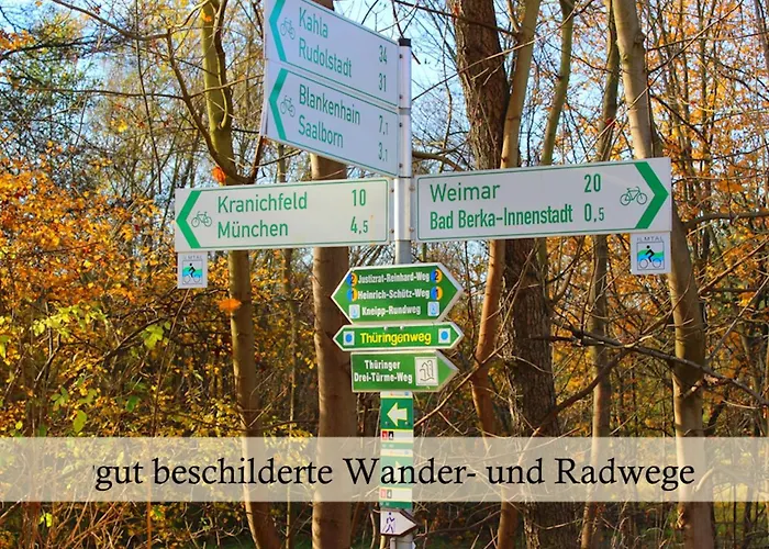 Auszeit Am Kurpark - Auch Im Fruehling Toll! # Balkon # Ruhige Lage # Gratis Parkplatz & Wlan # Naehe Weimar # Weimarer Land